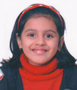 Jneya Gulati First Position (under 12)